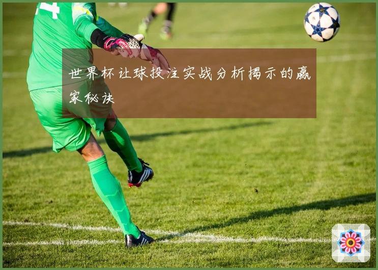 世界杯让球投注实战分析揭示的赢家秘诀