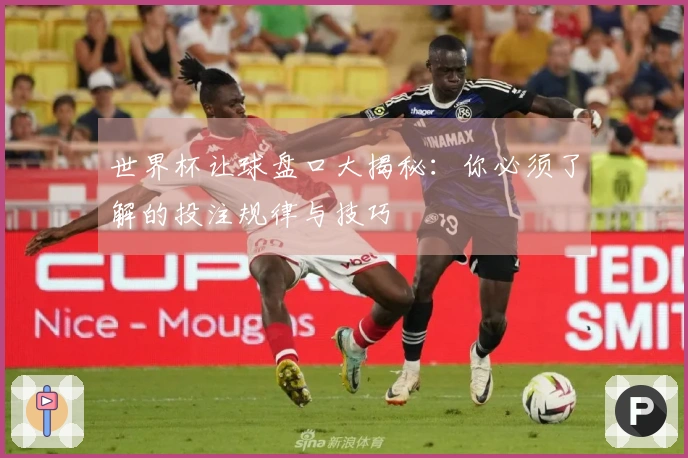 世界杯让球盘口大揭秘：你必须了解的投注规律与技巧