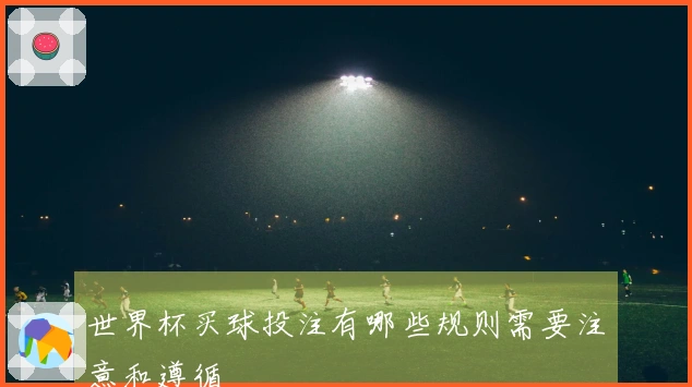 世界杯买球投注有哪些规则需要注意和遵循